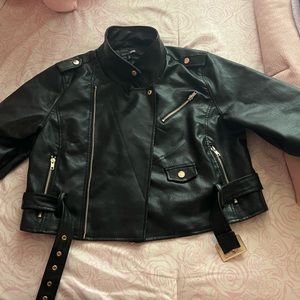 Leather jacket!